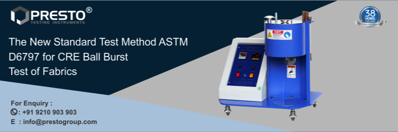 The New Standard Test Method ASTM D6797 For CRE Ball Burst Test Of Fabrics